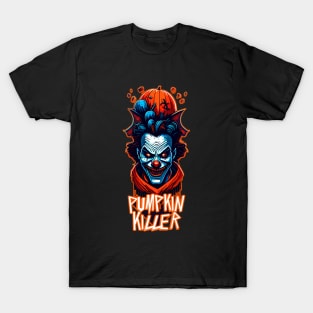 Pumpkin Killer clown of Halloween T-Shirt